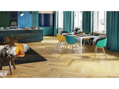 Barlinek Дъб Caramel Herringbone